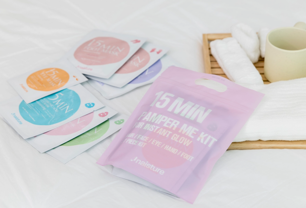 15 Min Pamper Me Kit – K-Beauty Self-Care/Home Spa Kit (7pc)