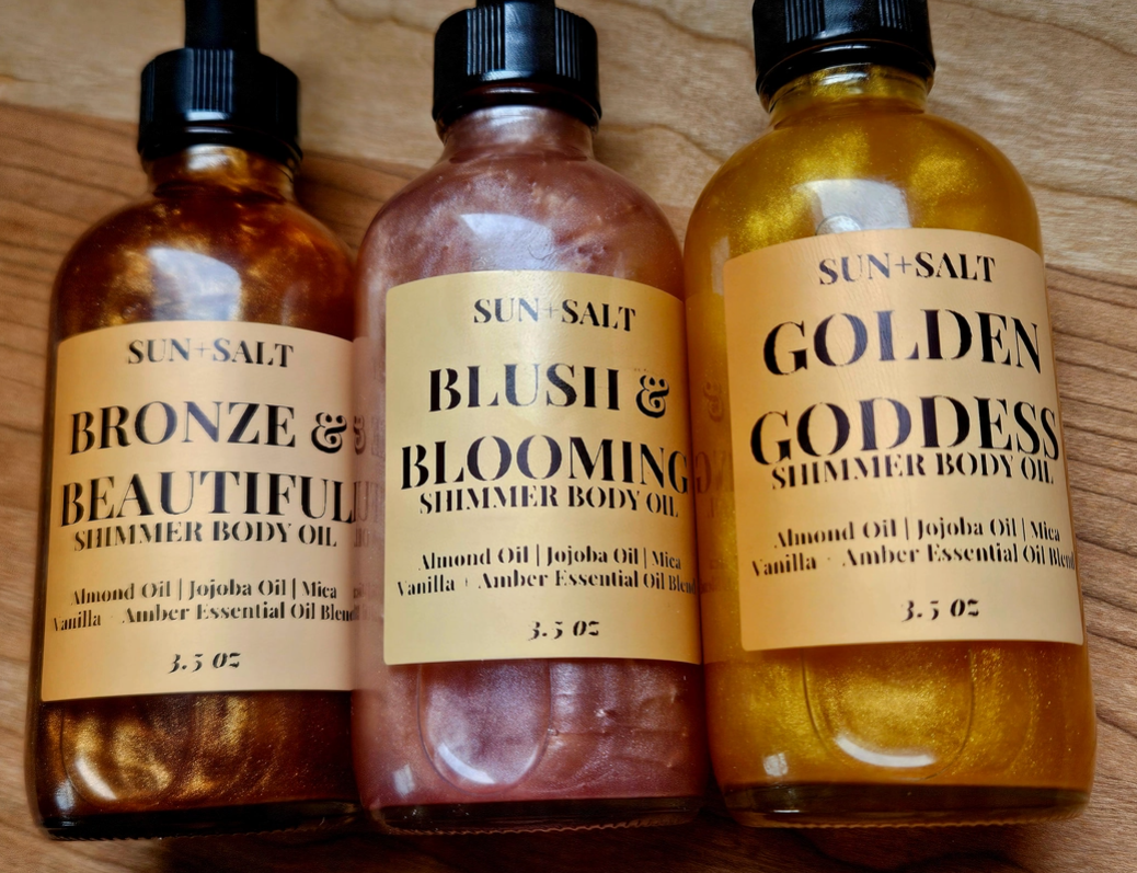 Summer Shimmer Oil Collection | Natural Skincare